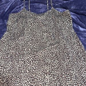 Leopard print dress